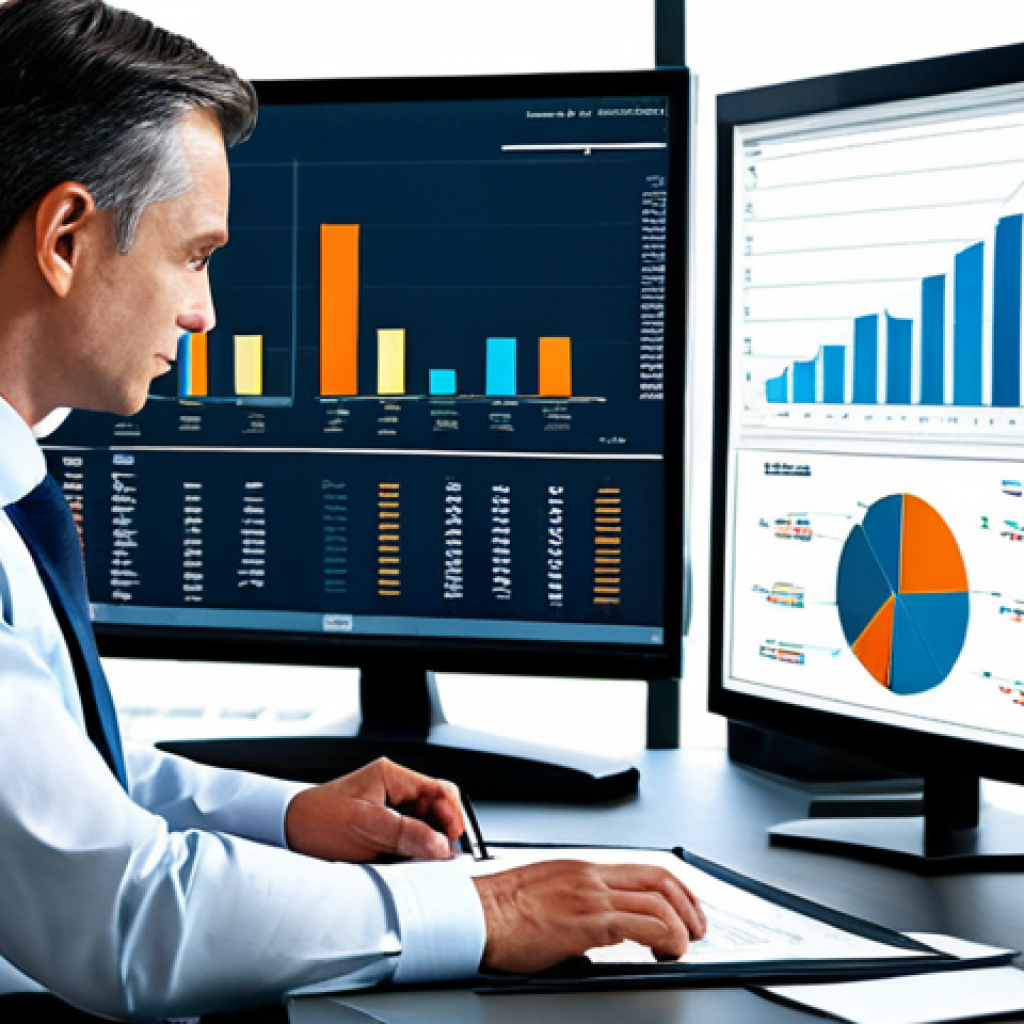 CFA 업무 사례 정리 팁 - Financial Analyst at Work**

"A professional financial analyst in a modern office, meticulously revi...