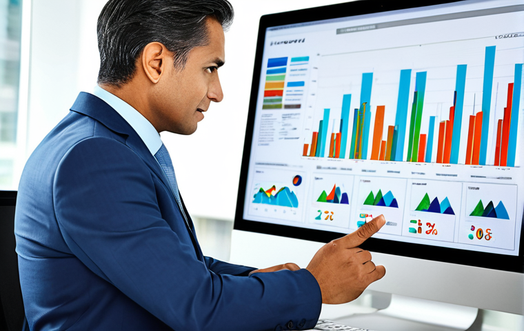 CFA 업무 사례 정리 팁 - Financial Analyst at Work**

"A professional financial analyst in a modern office, meticulously revi...